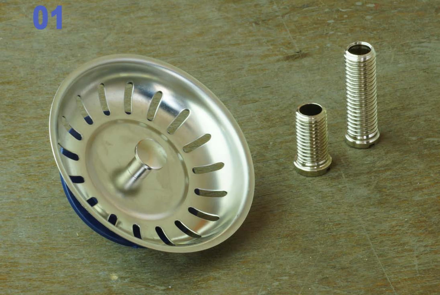 Paslanmaz Evye süzgeci.